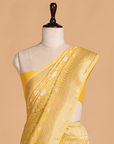Yellow Jaal Saree in Georgette