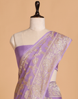 Mauve Jaal Saree in Georgette