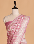 Mauve Jaal Saree in Silk