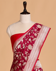 Magenta Jaal Saree in Silk