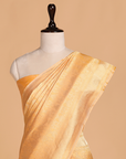 Lemon Brocade Saree in Silk