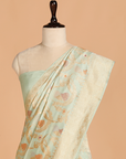 Firozi Jaal Saree in Silk