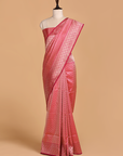 Rani Pink Brocade Saree in Silk