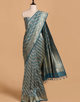 Peacock Brocade Saree in Silk