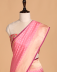 Pink Paithani Pallu Saree in Silk