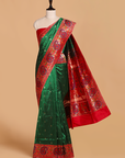 Green Butti Saree in Silk