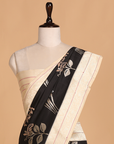 Black Butta Saree in Silk