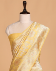 Yellow Jaal Saree in Silk