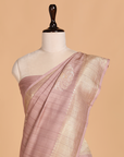 Mauve Butta Saree in Georgette Tussar