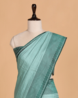 Sea Green without Zari Saree in Silk