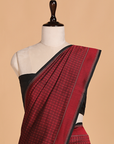 Black without Zari Saree in Silk
