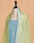 Pista Green without Zari Dress in Silk