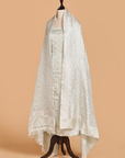 Grey Jaal Dress in Silk
