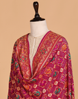 Purple Jaal Bandhani Dupatta in Georgette