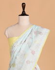 Firozi Jaal Saree in Silk