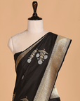 Black Butti Saree in Silk