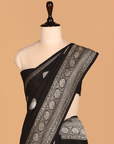 Black Butta Saree in Georgette