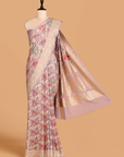 Mauve Jaal Saree in Georgette
