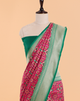 Rani Pink Patola Saree in Silk