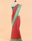 Red Patola Saree in Silk