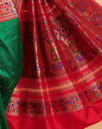 Green Paithani Saree in Silk