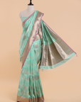 Sea Green Butta Saree in Silk