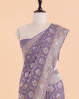 Mauve Jaal Saree in Georgette
