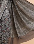Black Jaal Saree in Georgette