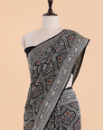 Black Jaal Saree in Georgette