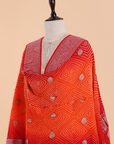 Orange Butti Bandhani Dupatta in Georgette