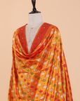 Short Gold Butti Dupatta in Silk