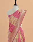 Gajar Pink Butta Saree in Silk