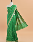 Green Butti Silk Saree