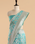Firozi Jaal Saree in Silk