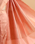 Light Pink Brocade Saree in Silk