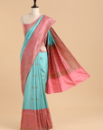 Firozi Butti Saree in Silk
