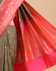 Cream Butti Saree in Silk