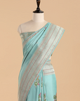 Firozi Butta Saree in Silk