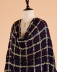 Navy Blue Gharchola Bandhani Dupatta in Silk