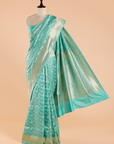 Firozi Jaal Saree in Silk
