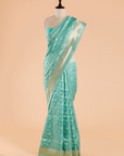 Firozi Jaal Saree in Silk