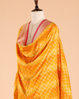 Yellow Rangkat Dupatta in Silk