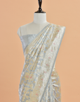Grey Jaal Saree in Silk
