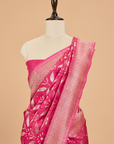 Pink Jaal Saree in Georgette Tussar