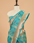 Firozi Butta Saree in Silk