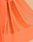 Orange Butta Saree In Georgette