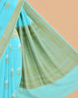 Firozi Butta Saree In Georgette