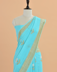 Firozi Butta Saree In Georgette