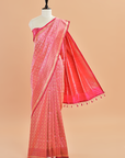 Rani Pink Brocade Silk Saree