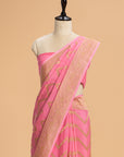 Pink Kadwa Muslin Silk Saree